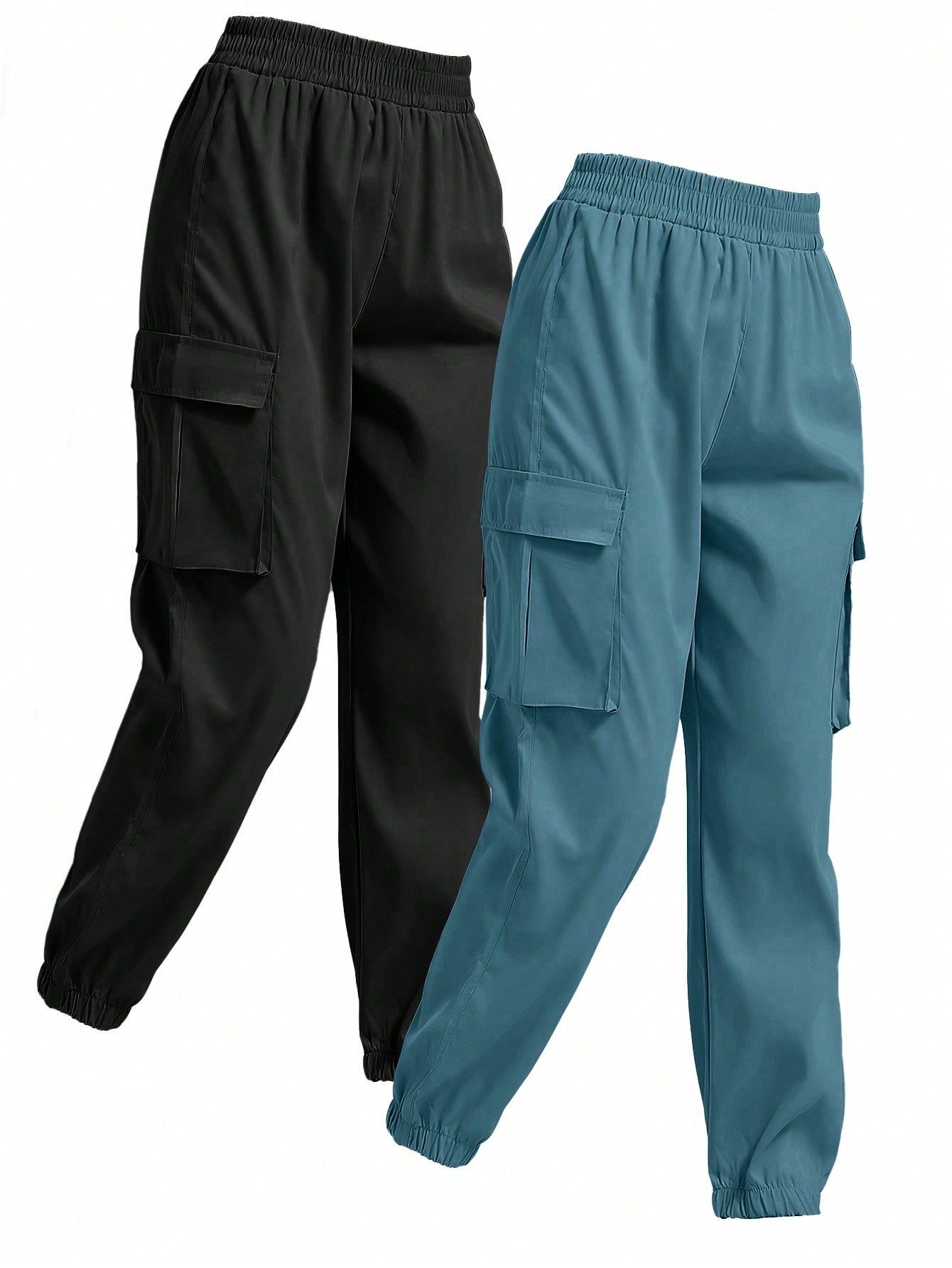 Relaxiva Women's Cargo Pants (2 Pieces)