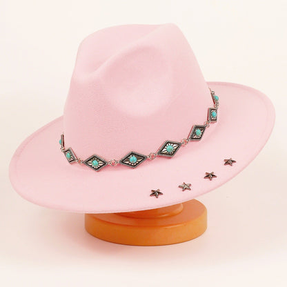 Fashionable Versatile Vintage-patterned Hatdenim Hat