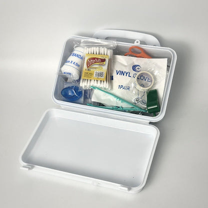 18-piece Portable First-Aid Kit For Home Use