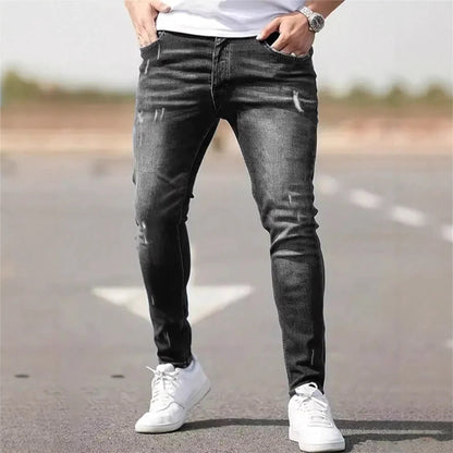 American-style Slim-fit Versatile Mens Skinny Jeans