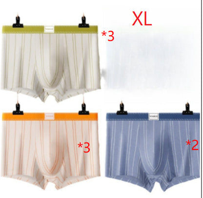 Mens 100 Cotton Antibacterial Sweat-Absorbent And Breathable Shorts