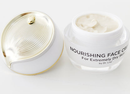Super Nourishing Calming Face Cream for Extremely Dry & Sensitive Skin – Vegan & Hypoallergenic