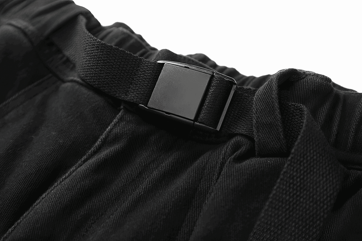Men’s Cargo Pants – Loose Fit, Elastic Cuffs, Utility Style for Winter