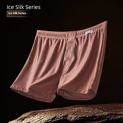 Ice Silk Arrow Pants Nylon Ice Silk Men's Boxers