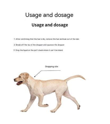 Abamectin Insect Repellent Drops For Pets