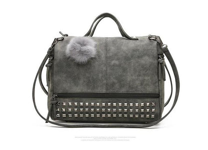 Rustic Charm Leather Shoulder Bag – Stylish Cowgirl Handbag