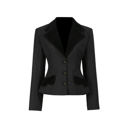 Commuter-style Fashion-forward Slim-fit Womens Blazer