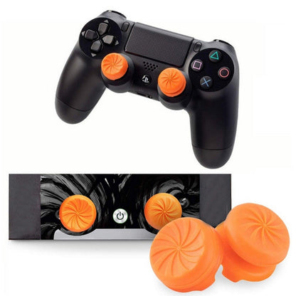 2PCS Non-slip Soft Silicone Thumbstick Joystick Grip High-Rise Caps Covers Game Controller  Button Stick Cover Switch Joystick Grip Cap Part Analog Cap Controller