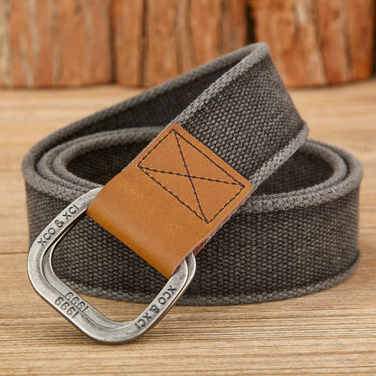 Men's Woven Retro Belt Decorative Commuter-Style Simple And Casual