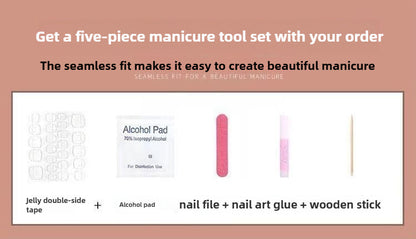 1054- Handmade press on nails fake nails removable
