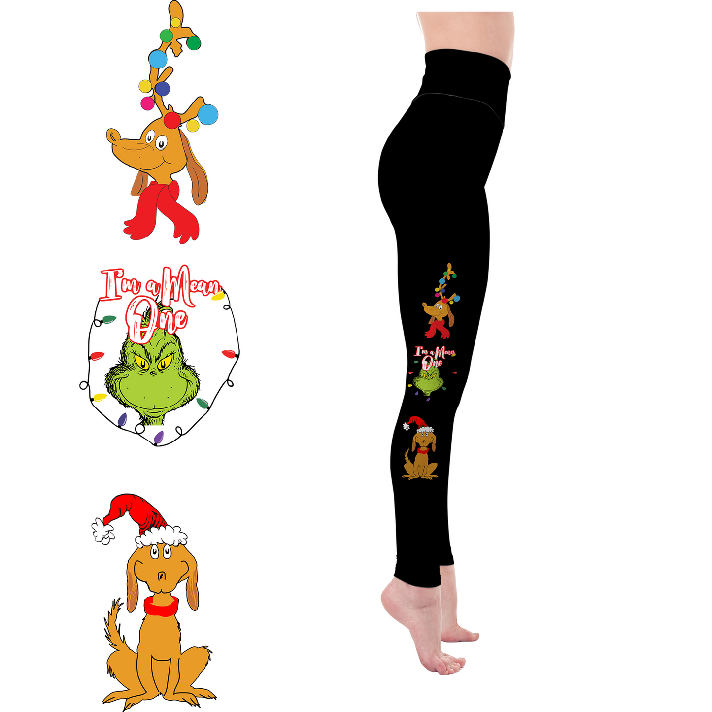 The Mean One  Leggings with Pockets
