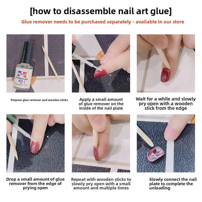 1016-Handmade press on nails fake nails removable