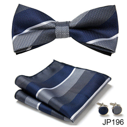 Men's Formal Suit British Korean Bow Tie
