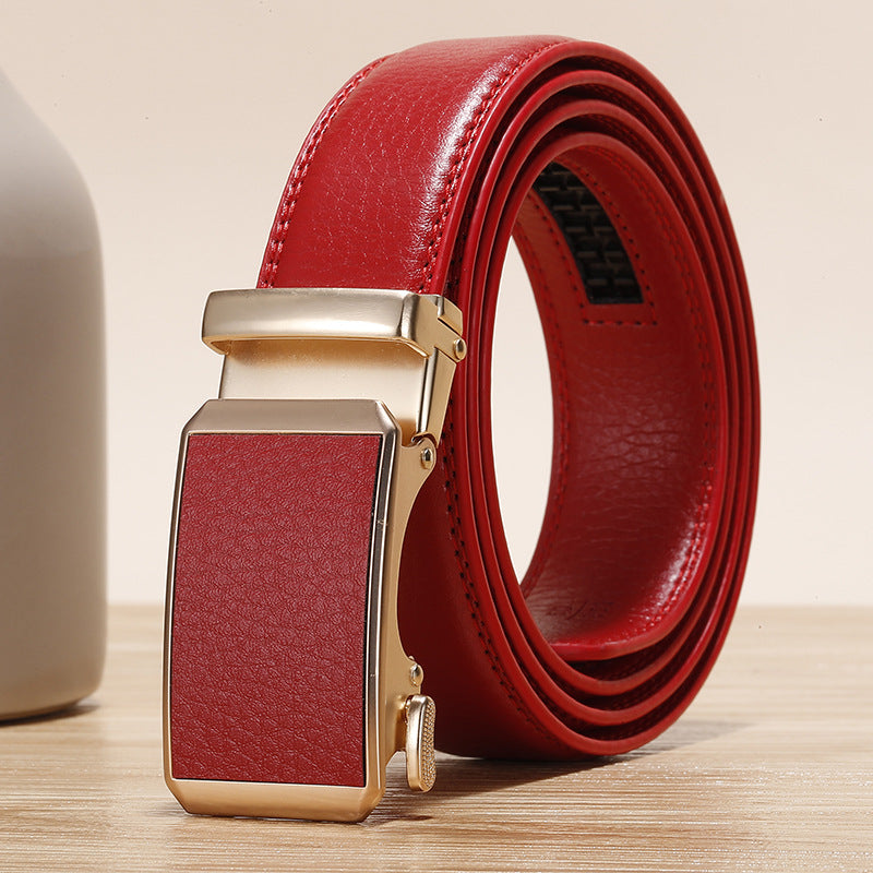Men's Fashionable Personalized Automatic-Buckle Belt