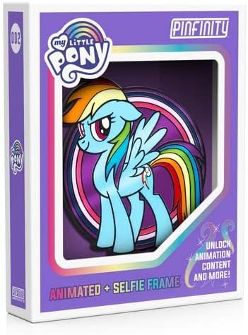 Pinfinity PMLP002 My Little Pony-Rainbow Dash AR Pin