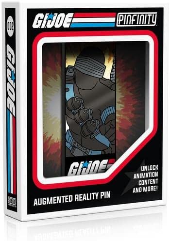 Pinfinity PJOE002 G.I. Joe-Snake Eyes AR Pin