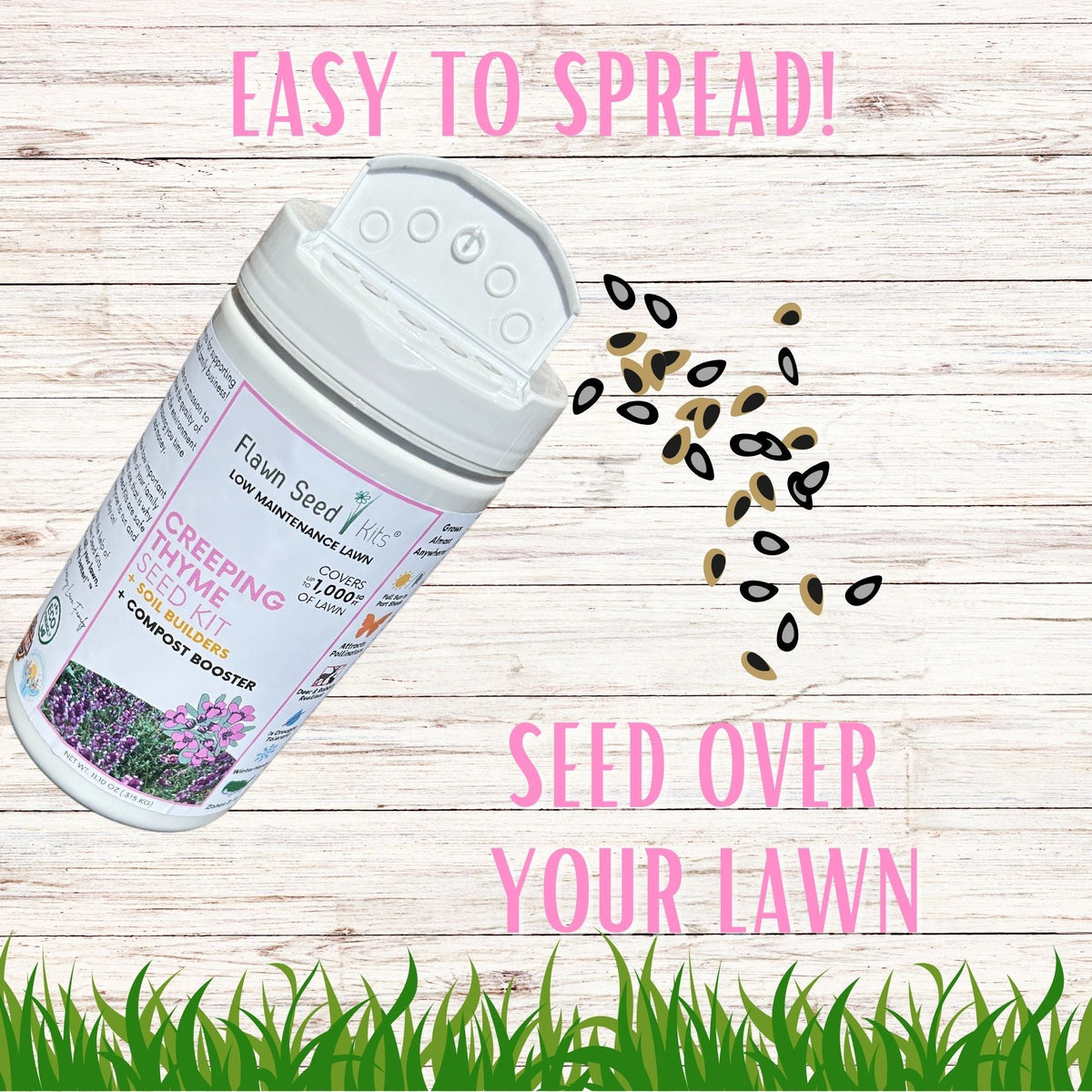 Creeping Thyme Easy Spread Shaker