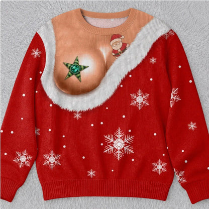 Crewneck Pullover SweatshirtChristmas Carnival
