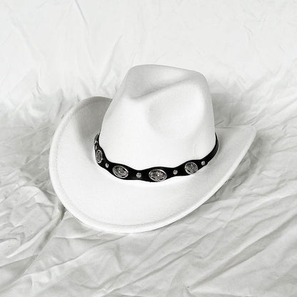 The Outlaw Western Cowboy Hat - Classic Bell Shaped Design, Durable and Stylish for All Seasons