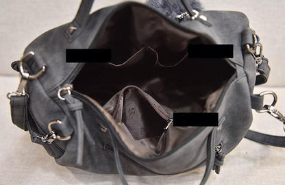 Rustic Charm Leather Shoulder Bag – Stylish Cowgirl Handbag