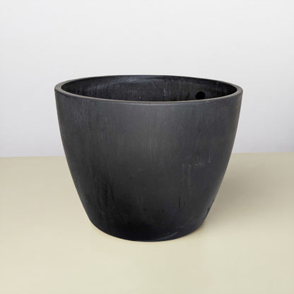 Black and TerraCotta Eco Pots