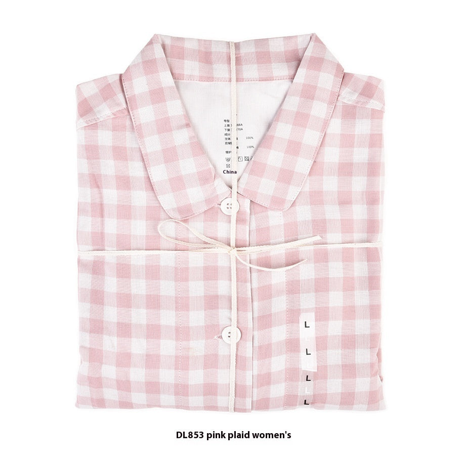 Double-layer Yarn Pajamas Without Printing
