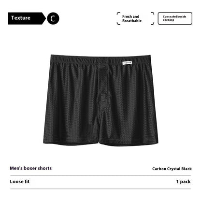 Ice Silk Arrow Pants Nylon Ice Silk Men's Boxers
