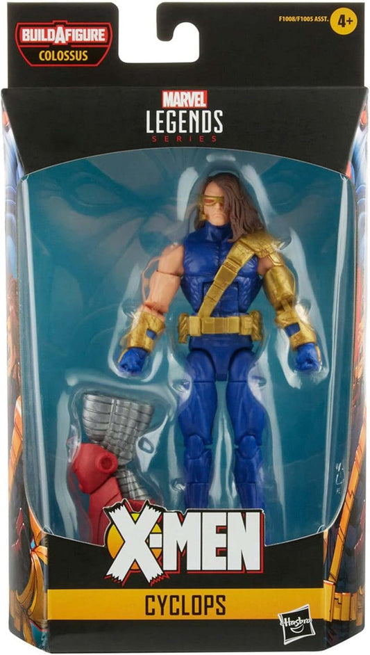 Marvel Hasbro Legends Series 6-inch Scale Action Figure Toy ’s Cyclops, Premium Design, 1 Figure, and 1 Build-A-Figure Part