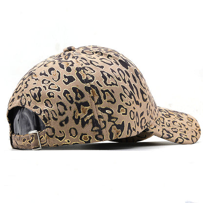 Leopard Print Cowgirl Baseball Cap
