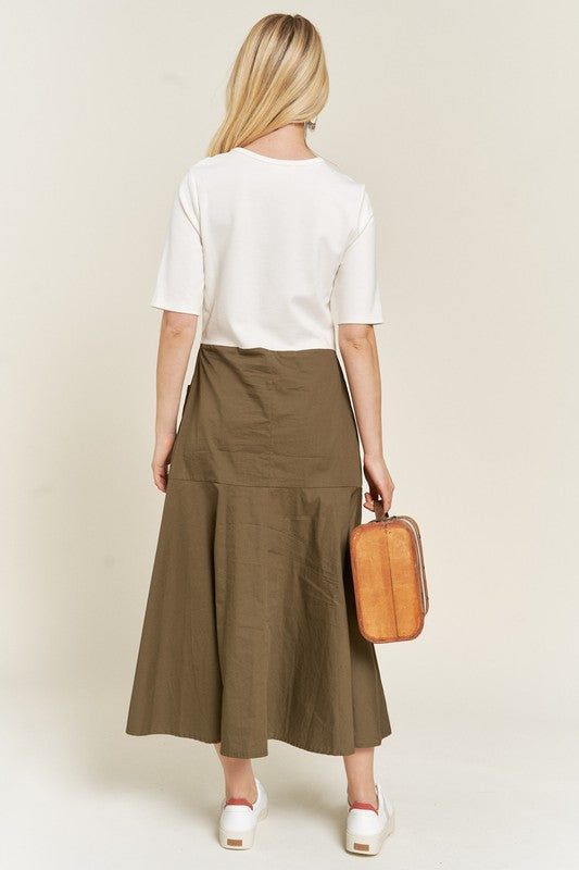 PLUS Jade by Jane Knit Mix Dress