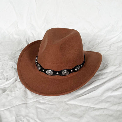 The Outlaw Western Cowboy Hat - Classic Bell Shaped Design, Durable and Stylish for All Seasons