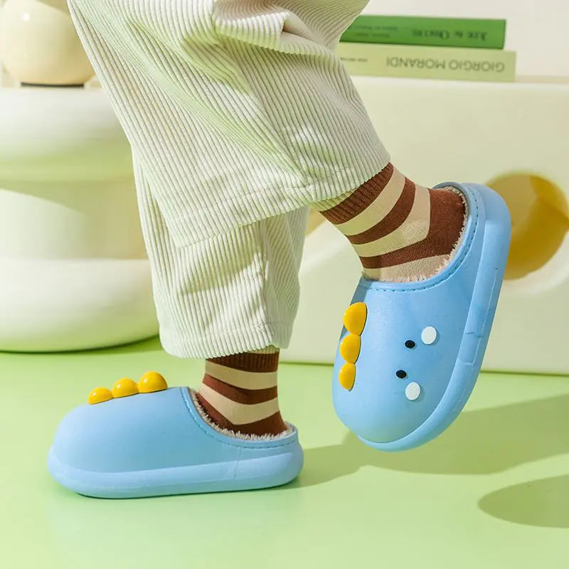 Children's Waterproof Thermal Fleece Lined Slippers
