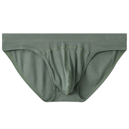 Men's Convex Low Waist Briefs Breathable Sexy Loose Pants