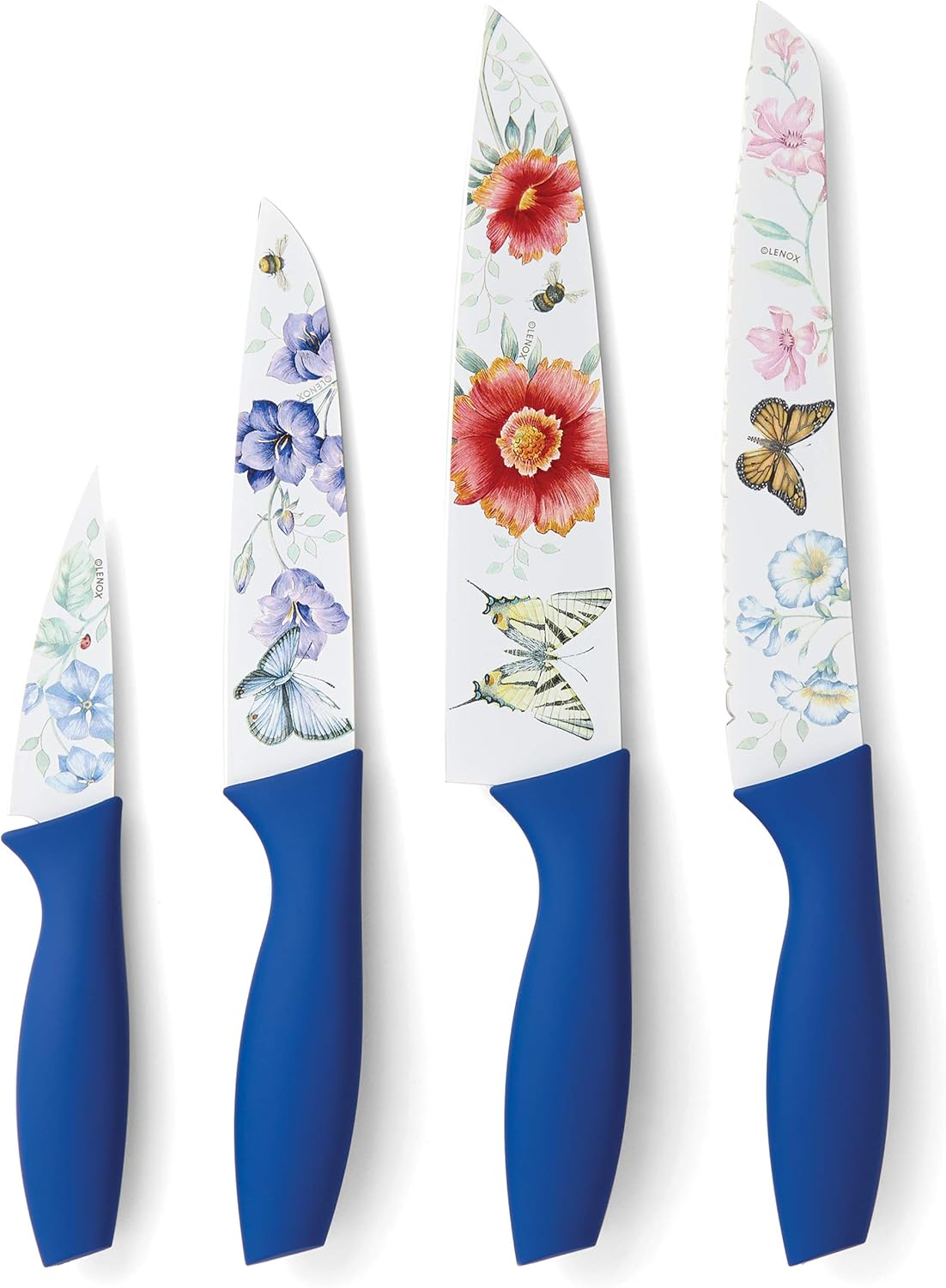 Lenox Butterfly Meadow 4-piece Knife Set, 1.05 LB, Multi