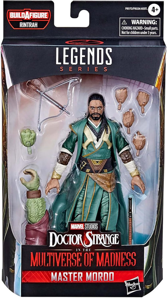 Marvel Legends Series Doctor Strange in The Multiverse of Madness 6-inch Collectible Master Mordo Cinematic Universe Action Figure Toy, 6 Accessories and 1 Build-A-Figure Part