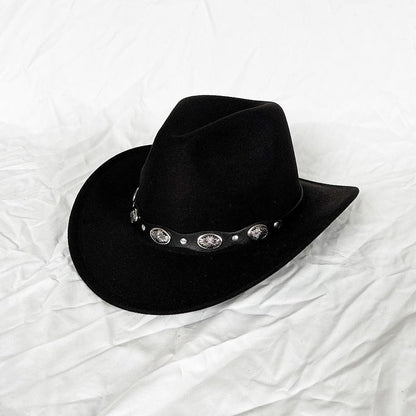 The Outlaw Western Cowboy Hat - Classic Bell Shaped Design, Durable and Stylish for All Seasons