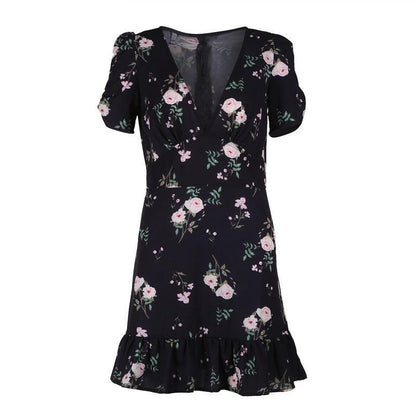 Boho Floral Summer Dress