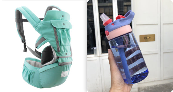 Multi-functional baby waist stool