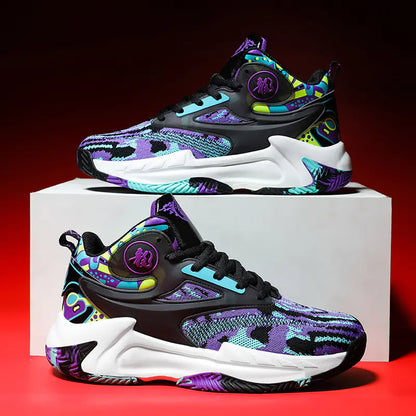 Men's Basketball Shoes for Youth and Students (Fashion)