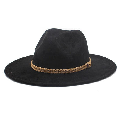 The Suede Knight Hat – Luxury Suede Fedora for Stylish Cowgirls, Western Fashion Hat