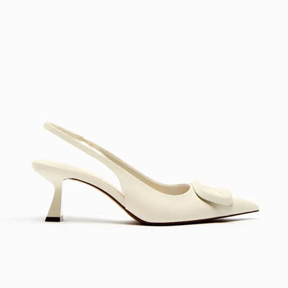 Elegant Women's Slingback High Heels with Pointed Toe