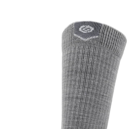 Ash - Casual Crew Midweight Merino Wool Sock