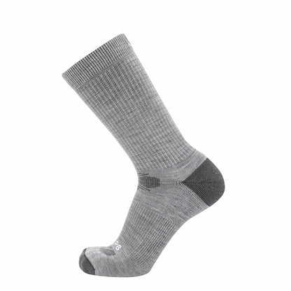 Ash - Casual Crew Midweight Merino Wool Sock