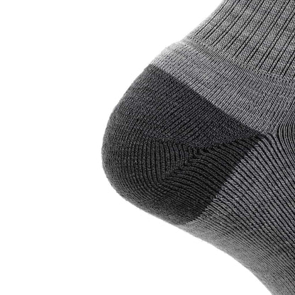 Ash - Casual Crew Midweight Merino Wool Sock
