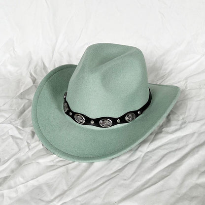 The Outlaw Western Cowboy Hat - Classic Bell Shaped Design, Durable and Stylish for All Seasons