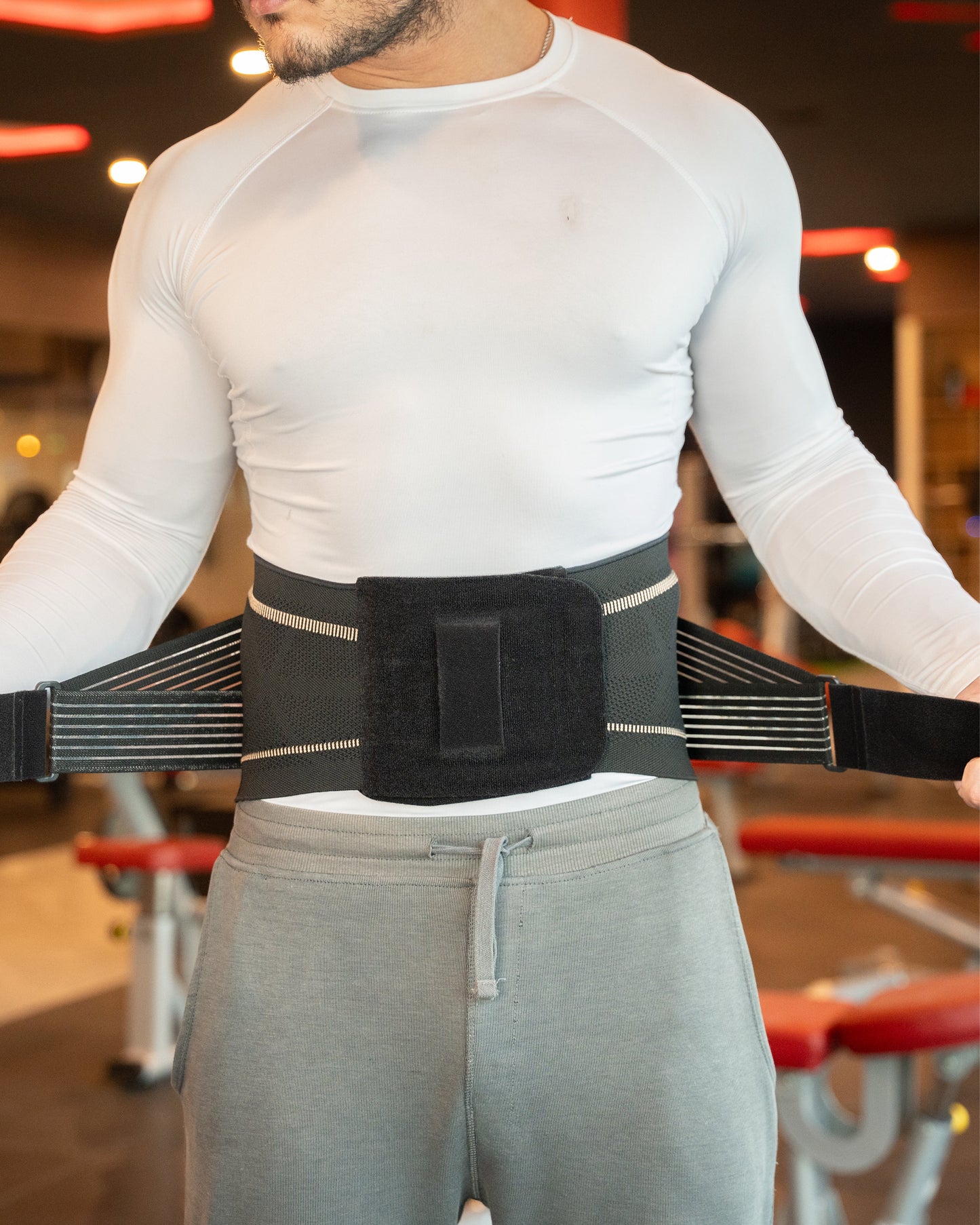 Copper Compression Lower Back Brace