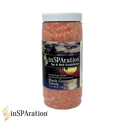 19oz inSPAration Rx Crystals – Epsom Salt for Hot Tub, Muscle Relaxing & Stress Relief Bath Salts, Spa Crystals for Hot Tubs