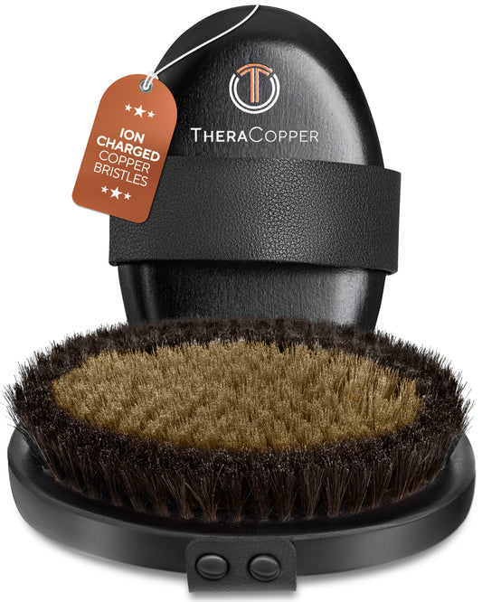 Copper Dry Body Brush