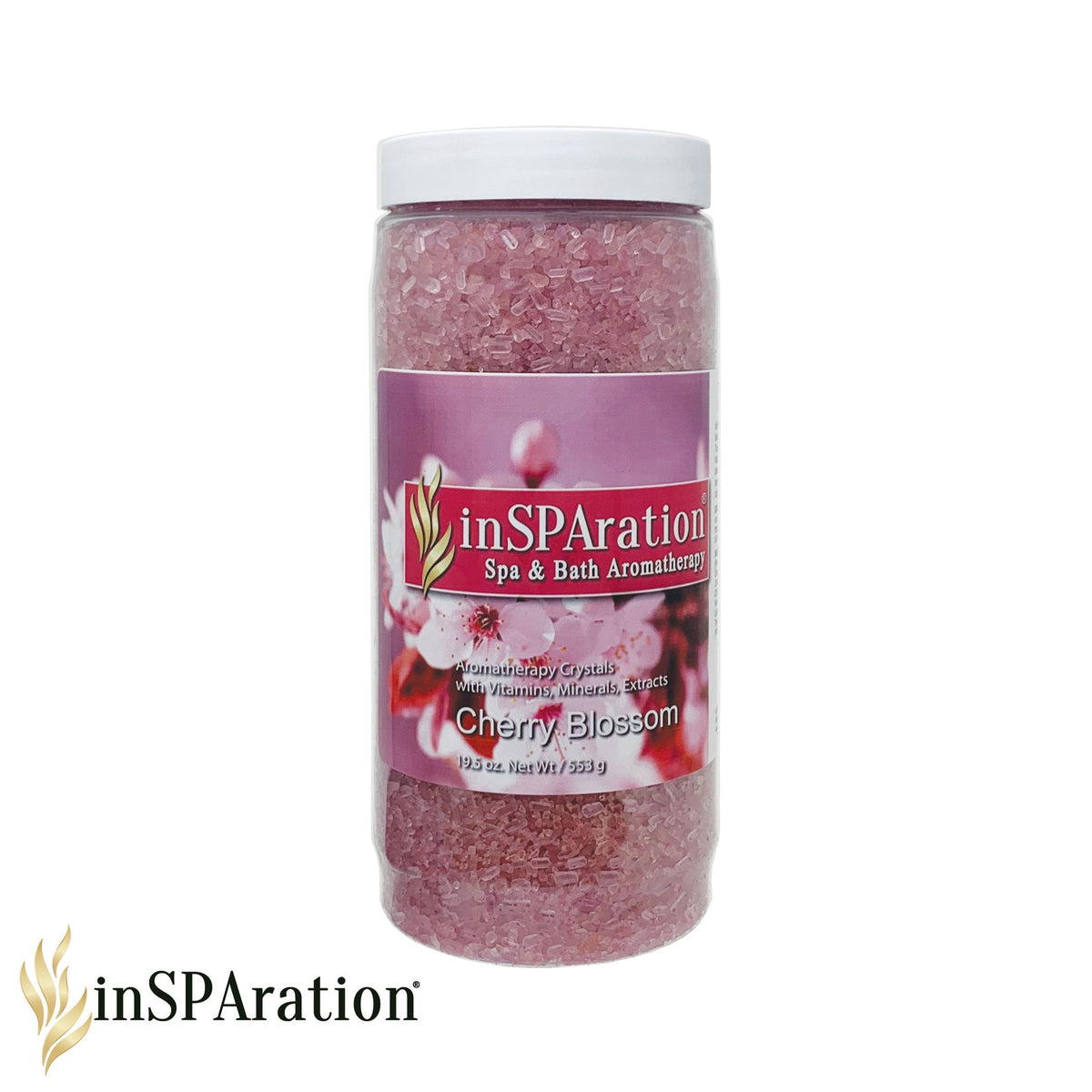 19oz inSPAration Rx Crystals – Epsom Salt for Hot Tub, Muscle Relaxing & Stress Relief Bath Salts, Spa Crystals for Hot Tubs