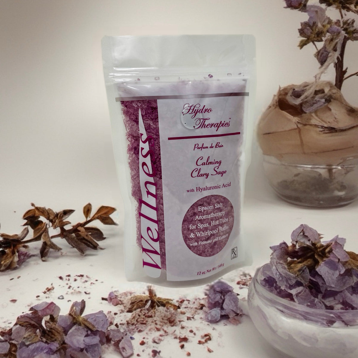 Wellness 12oz Epsom Salt Aromatherapy
